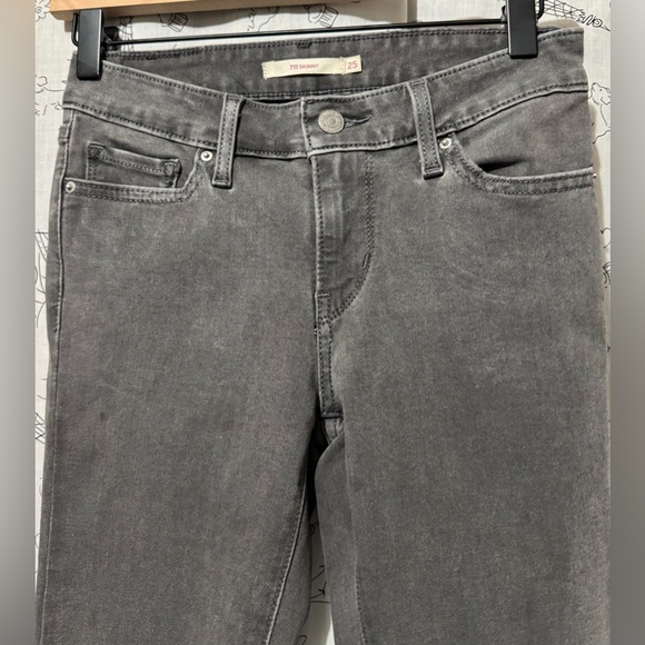 Levi’s 711 Skinny Jeans/ Size 25 - Picture 3 of 5